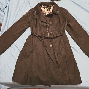 London Fog Trench Coat Size L